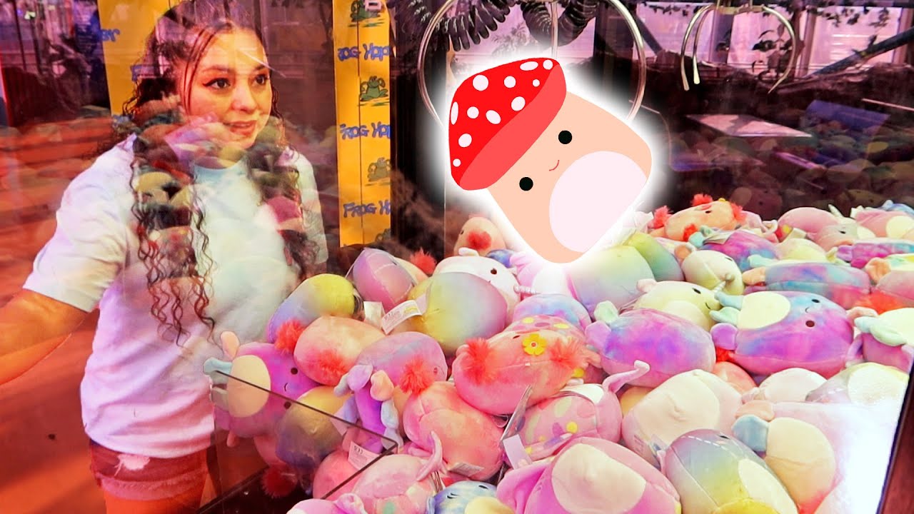 Squishmallow claw machine OVERLOAD!