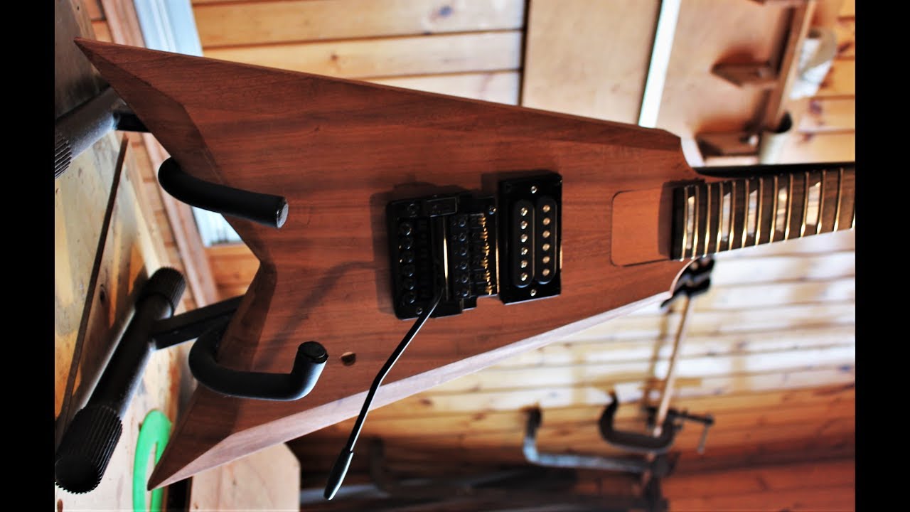 K.K. Downing Guitar Build - The Hamer K.K. Mini V replica | Part 2