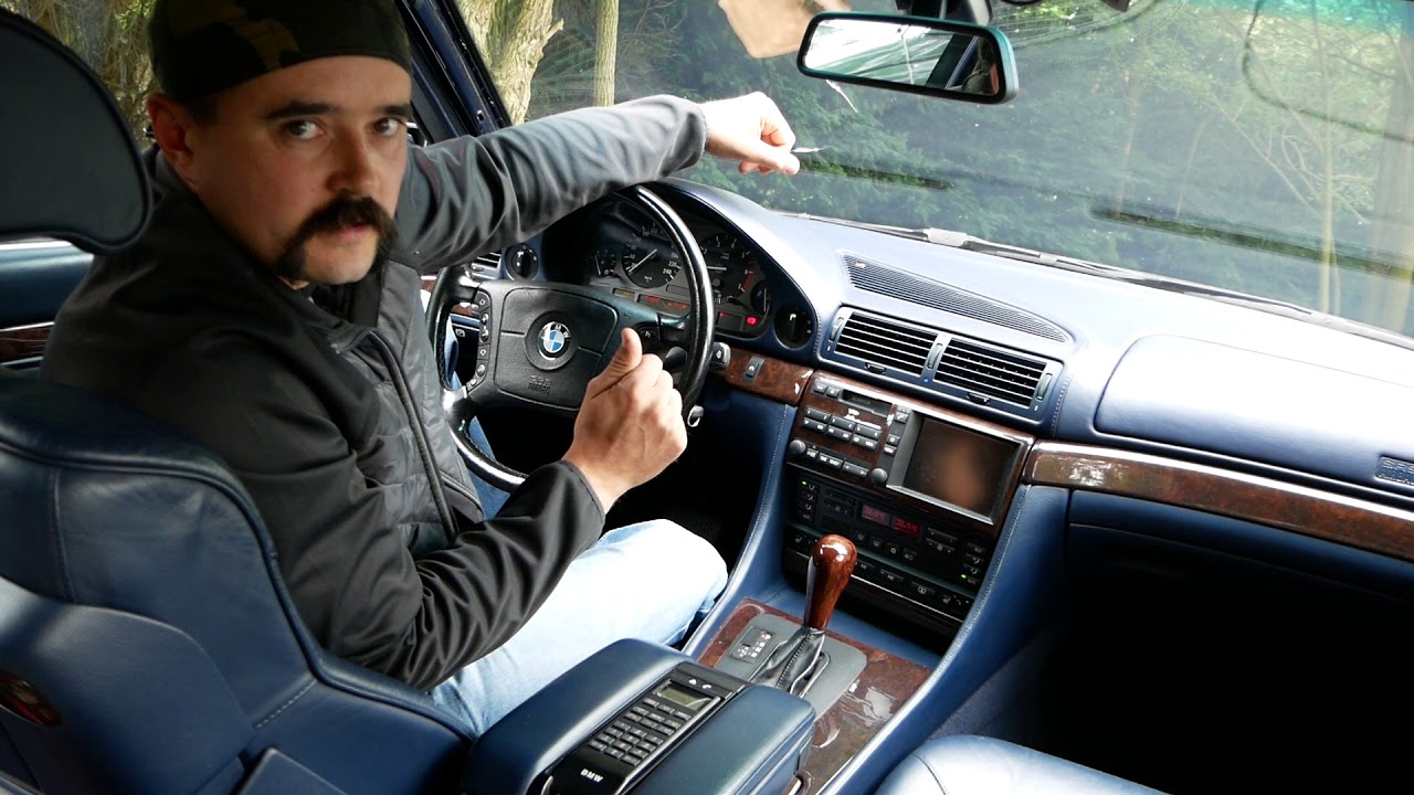 BMW e38 Старт с кнопки