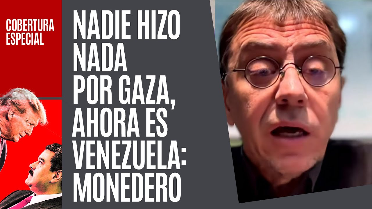 #Entrevista ¬ Nadie hizo nada por Gaza y ahora es Venezuela. ¿Quién sigue?: Monedero