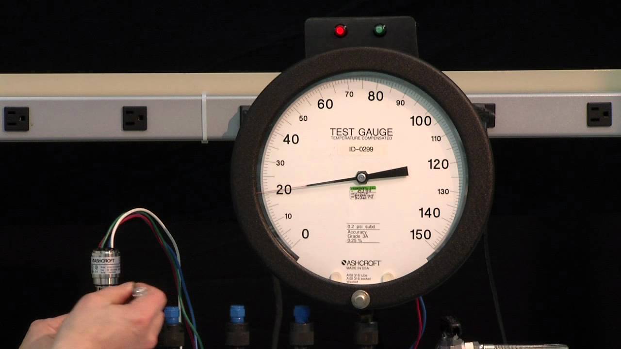 Ashcroft® A Series Pressure Switch Calibration.mov