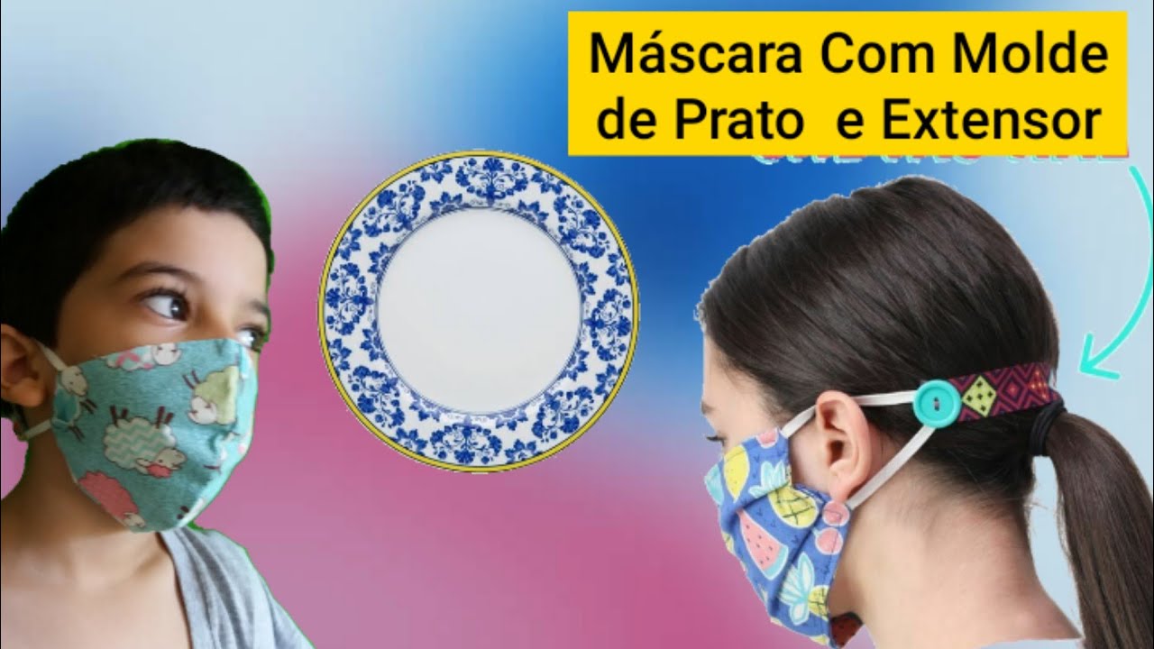 M&aacute;scara Anat&ocirc;mica com Molde de Prato e Extensor/A Mais F&aacute;cil de Todas