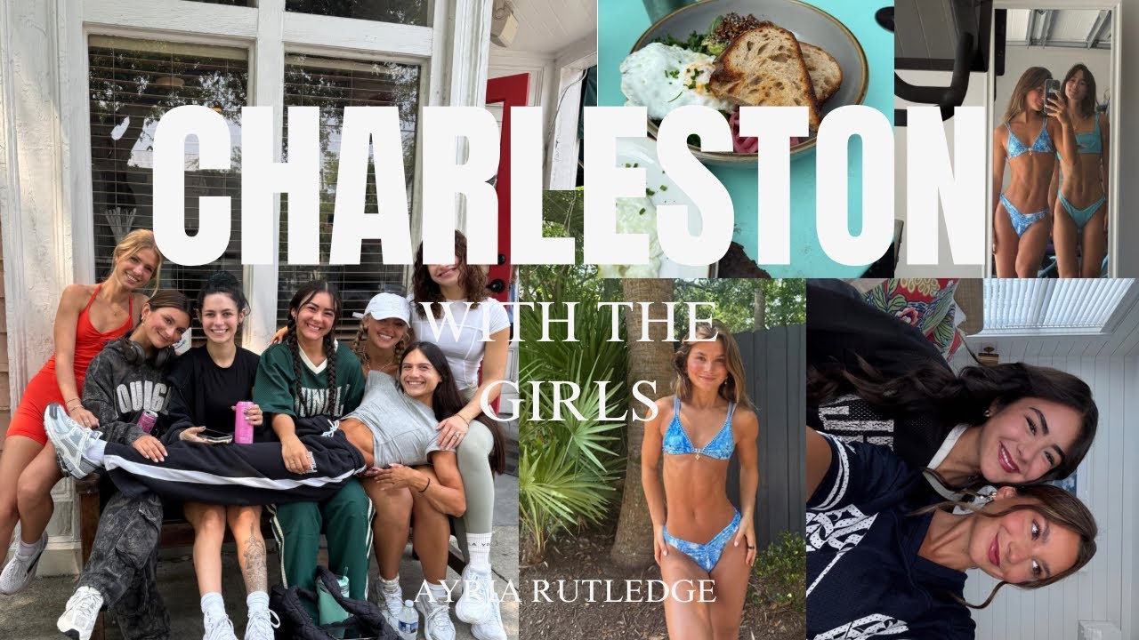 CHARLESTON WITH THE GIRLS, bodybuilding show, good eats & friends ✨💐🍊