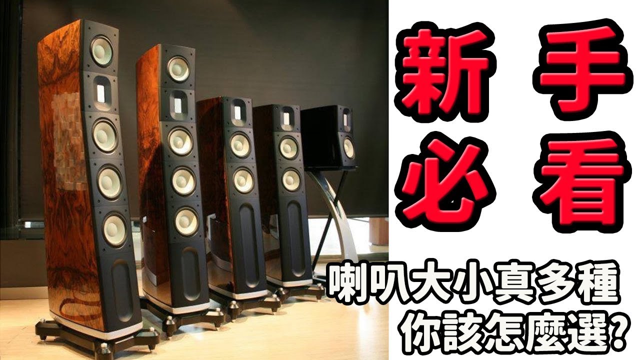 新手必看 - 喇叭大小怎麼選 - 第一次買音響就上手 - 優缺點與注意事項分析