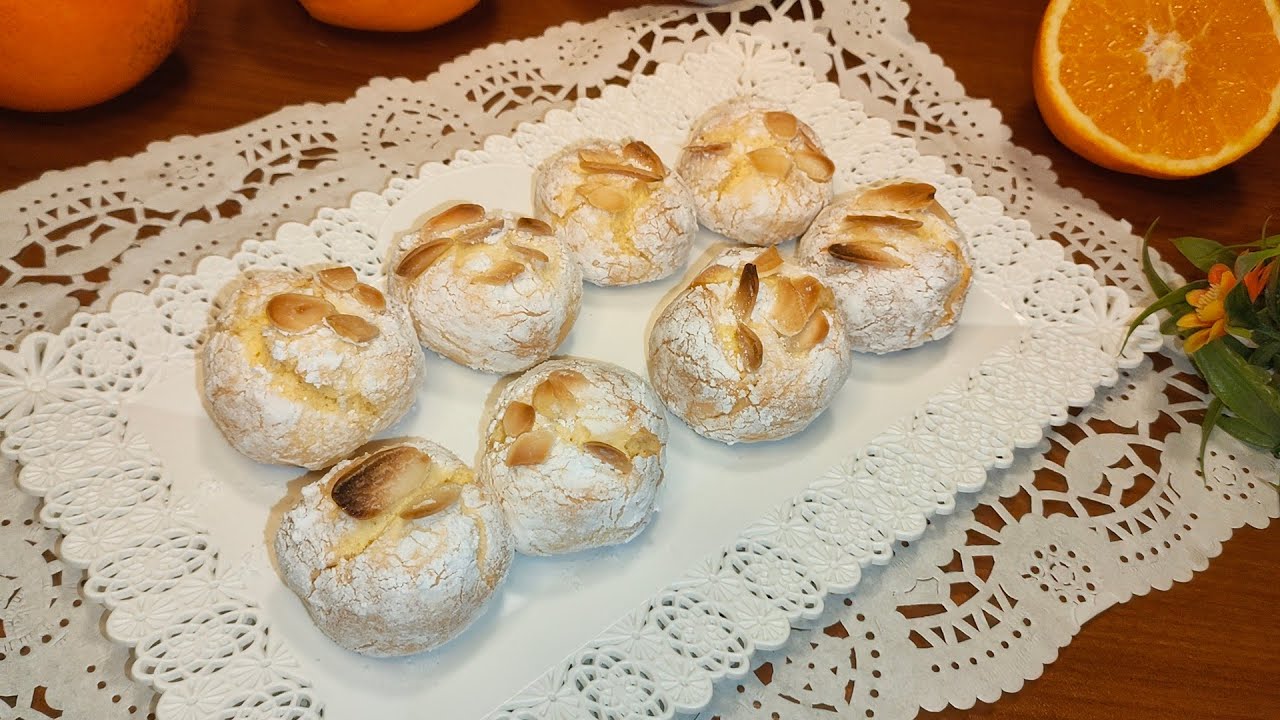 Biscotti siciliani all'arancia e mandorle Senza Glutine