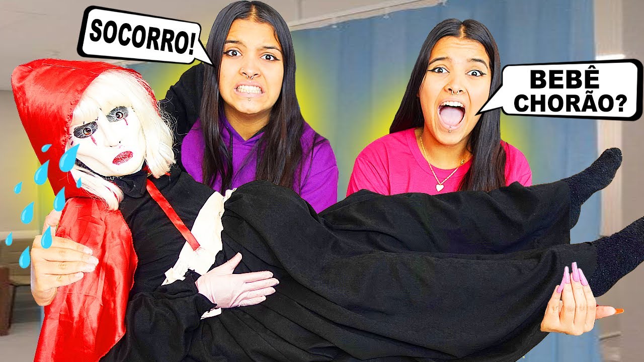 TRANSFORMAMOS A LOIRA DO BANHEIRO EM UM BEBÊ CHORÃO!! ELA NOS ATACOU!