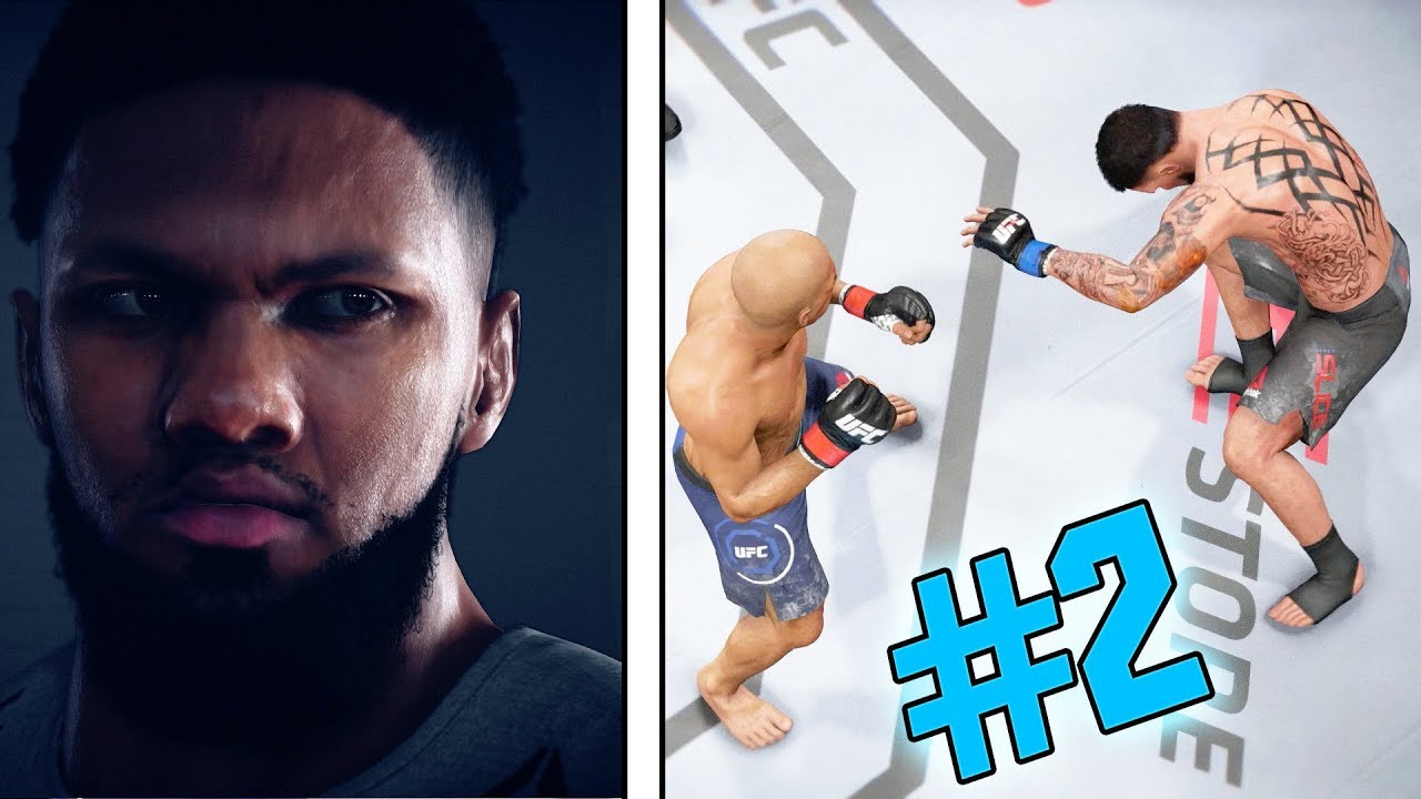 RIVAL TRASH TALKING BEFORE UFC DEBUT! DANA WHITE SCOUTING! EA Sports UFC 3 Career Mode Gameplay EP 2