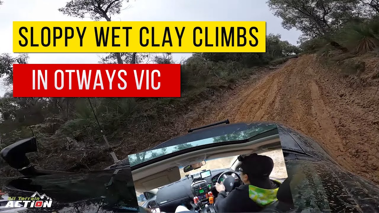 Wet, Slippery Clay Tracks In Otways - Where To Find Them