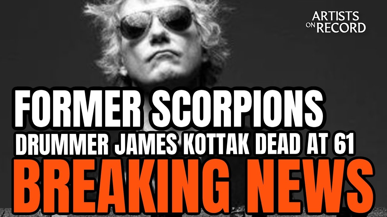 Former SCORPIONS Drummer JAMES KOTTAK DEAD AT 61! THE FINAL INTERVIEW!