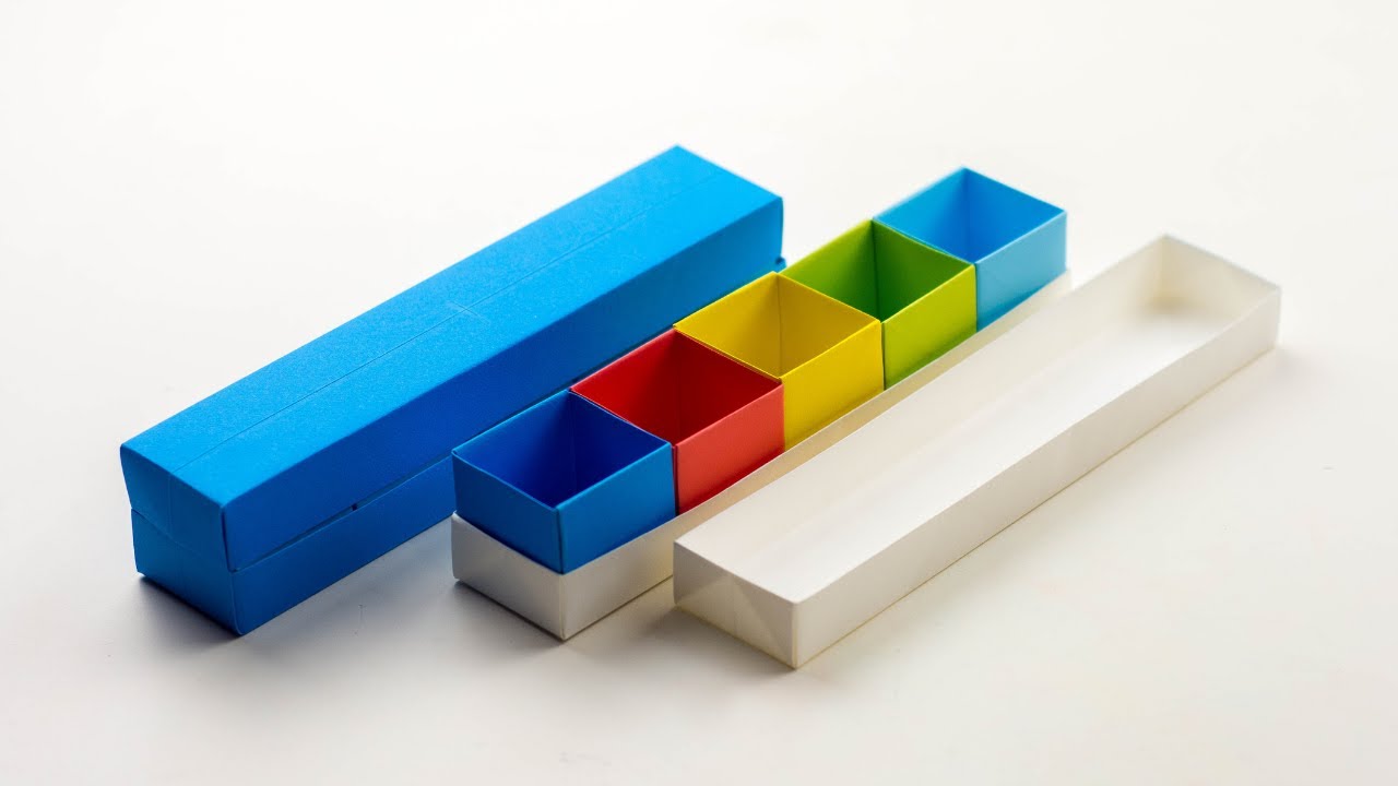 Origami Pill Box | Organizer Tutorial | Paper Jewelry Box | DIY