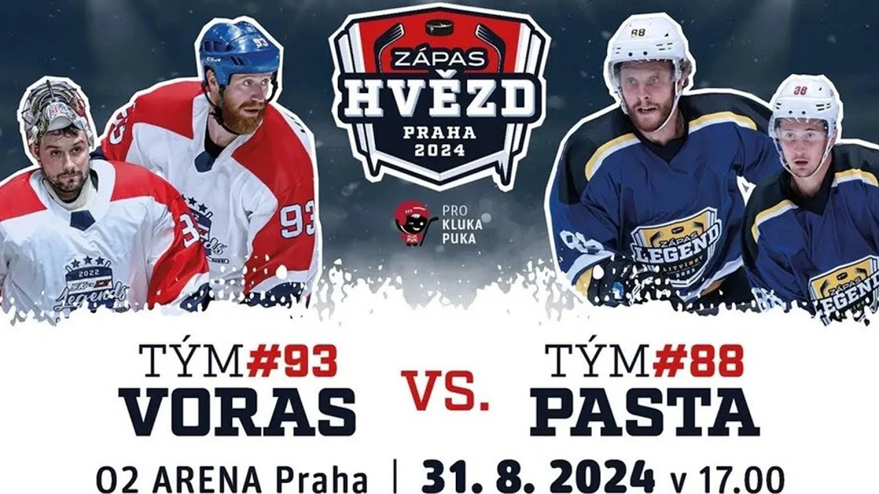 Utkání Hvězd: TEAM Voras vs. TEAM Pasta  -3.třetina (31.8.2024)