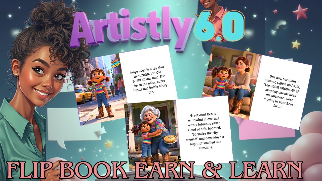 Ai Artistly Review 6 0 Earn & Learn with Flip Books