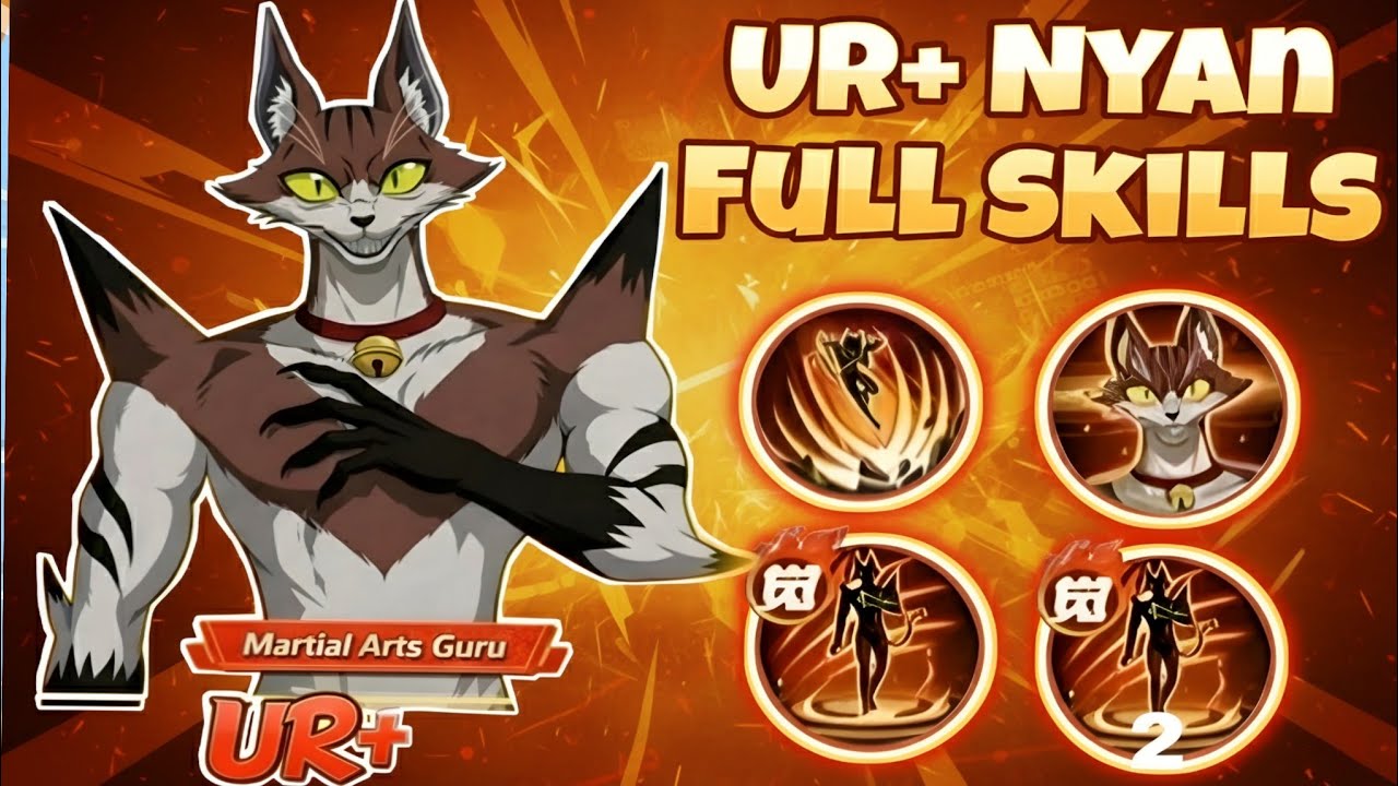 UR+ Nyan full skills details CN server