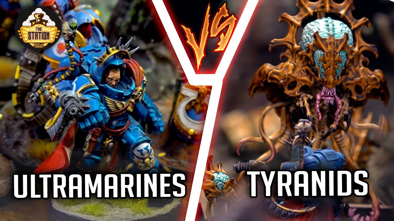 Ультрамарины против Тиранидов! I Репорт | 1000 очков I Warhammer 40000