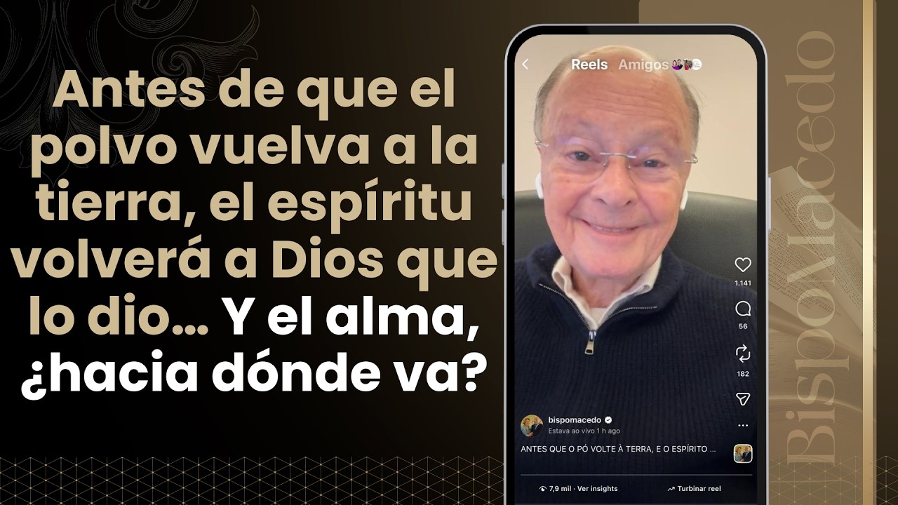 Antes de que el polvo vuelva a la tierra, el espíritu volverá a Dios que lo dio… - 21/02/26