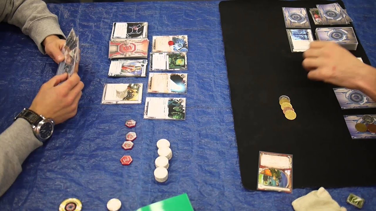 Netrunner with Scott - Compleat Strategist Tournament - 20131116 - Round 4 - Game 2