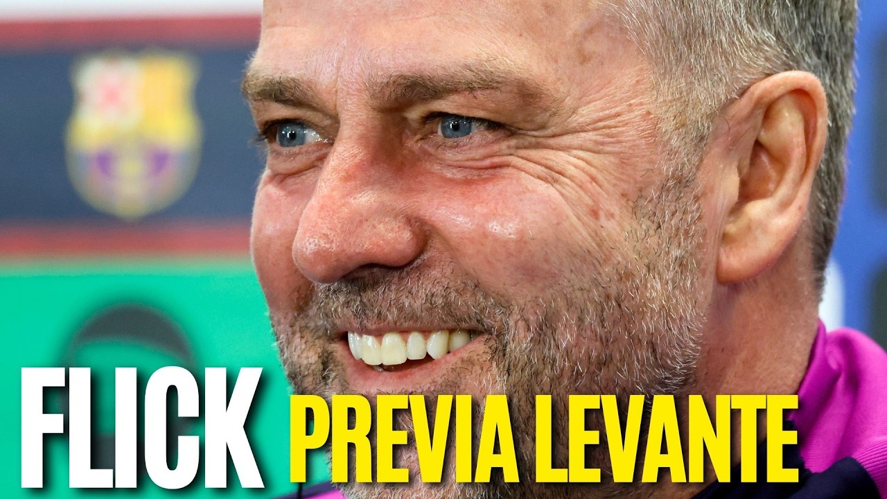 Flick DESVELA los detalles de la charla con el equipo, PEDRI está de vuelta y GAVI ya entrena