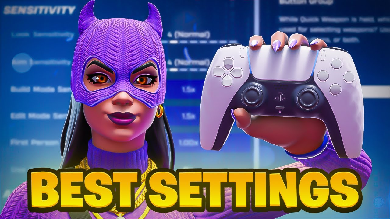 НОВЫЕ лучшие НАСТРОЙКИ контроллера + чувствительность в Fortnite, Глава 7!