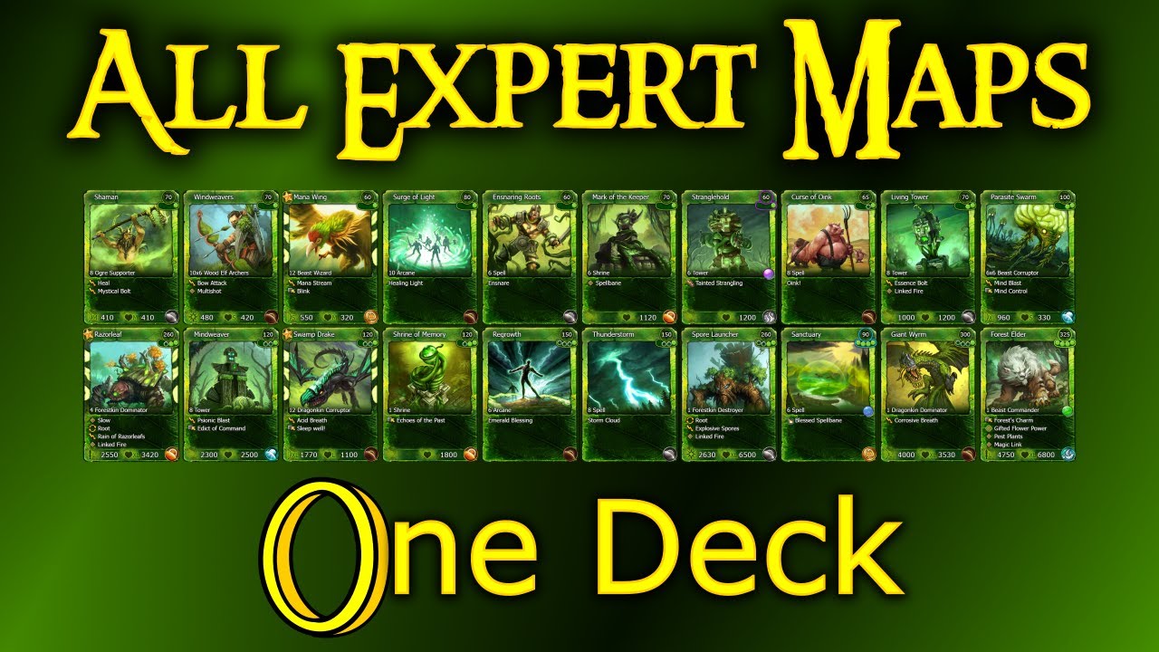 Pure Nature Livestream | Beating all Maps with ONE DECK in Skylords Reborn