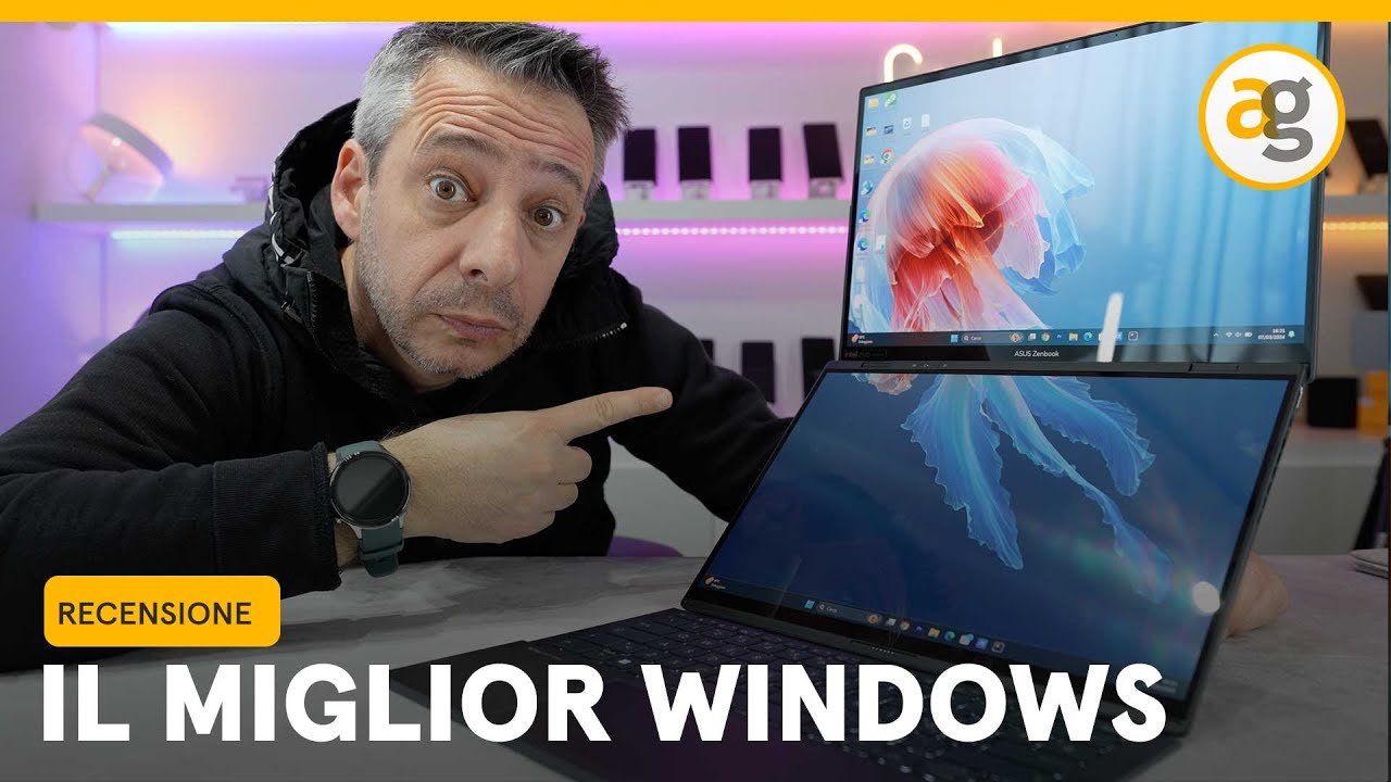 2 DISPLAY e SUPERVERSATILE. Recensione ASUS ZENBOOK DUO 2024