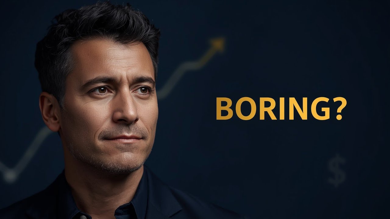 The boring investments strategy that makes people rich. 
