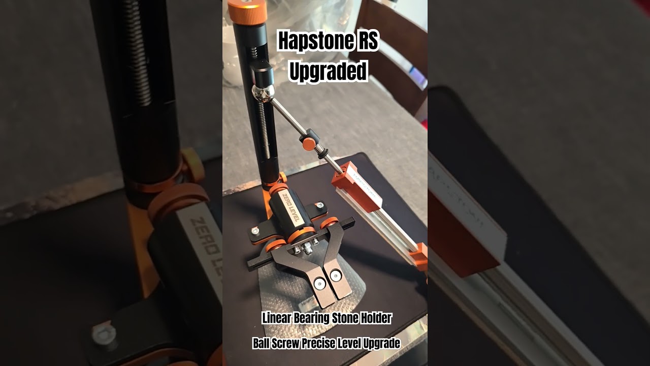 Hapstone RS Knife Sharpener with Upgrades