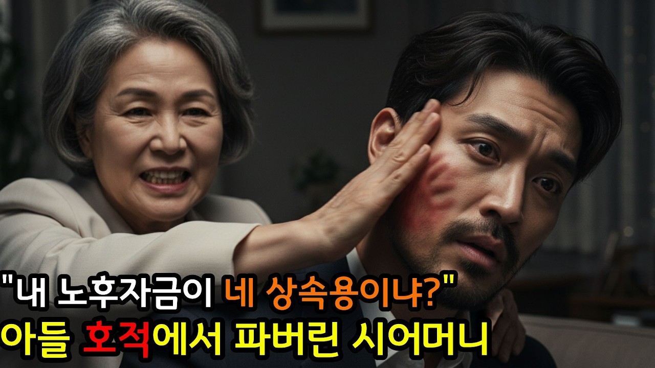 15년 파출부로 모은 3억 2천이 네 돈이냐? 아픈 딸 버리고 도망갔던 아들이 돈 달라고 협박하자, 며느리 손잡고 아들 호적에서 파버린 시어머니의 기막힌 복수.