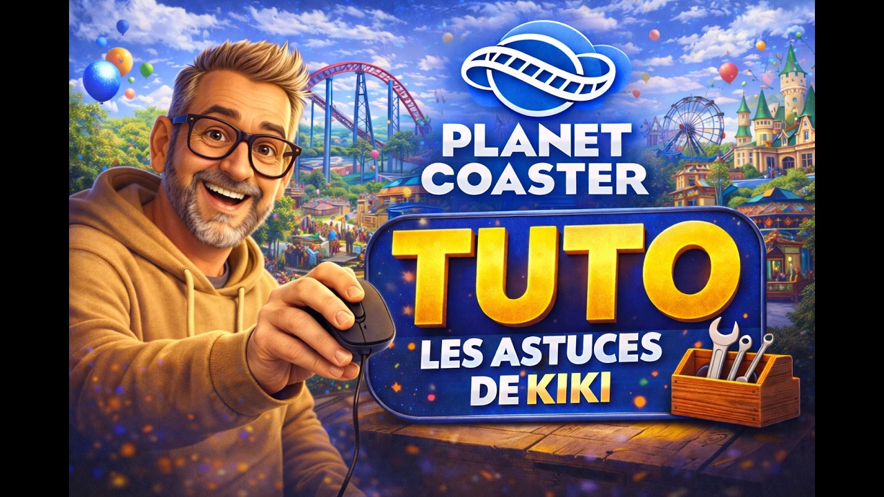TUTO Créer un bâtiment sur #Planet Coaster