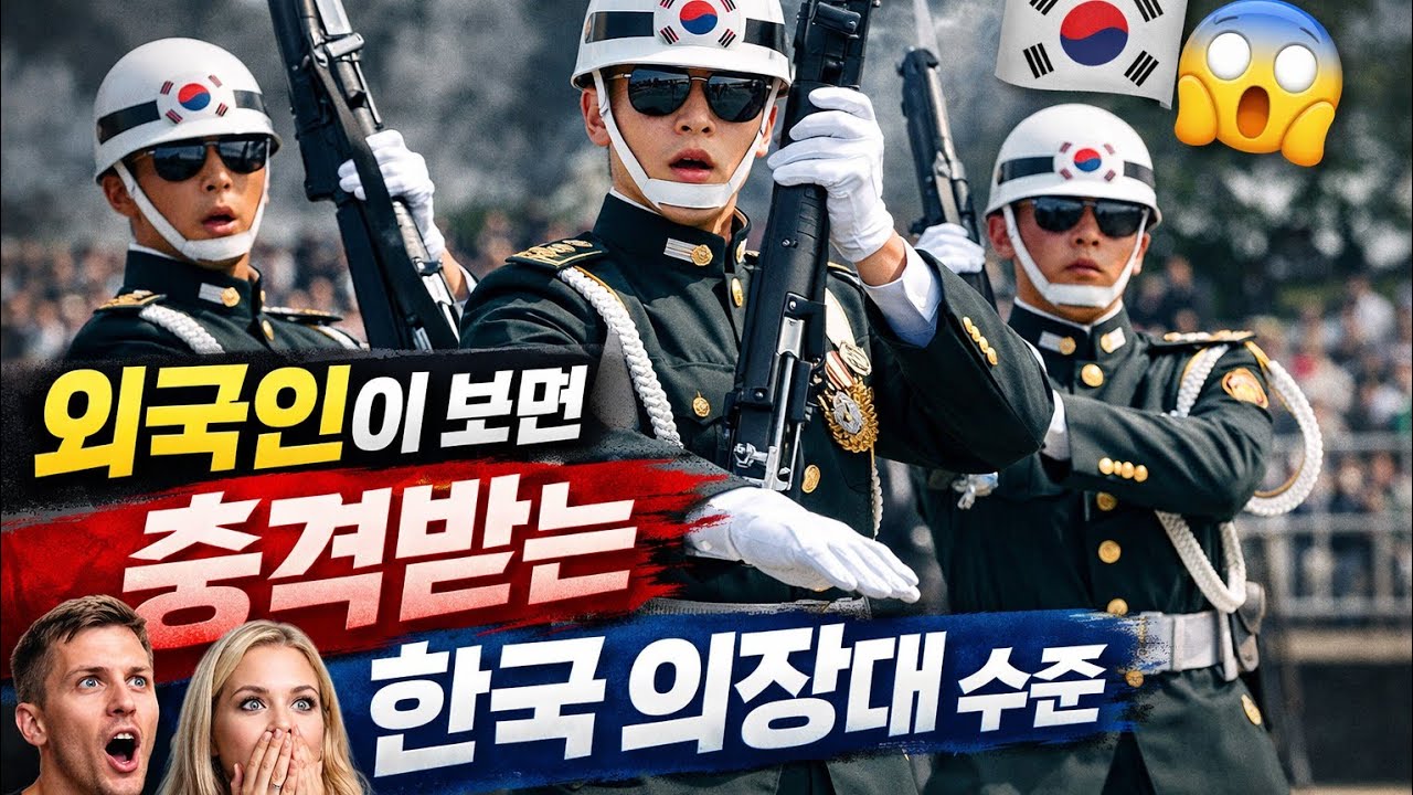 조일고 군특성화반 합동발대식 육군2작사 의장대 시범