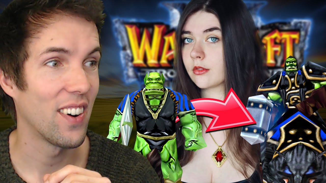 This Youtuber decided to GET GOOD at Warcraft 3! Let's see how she did!