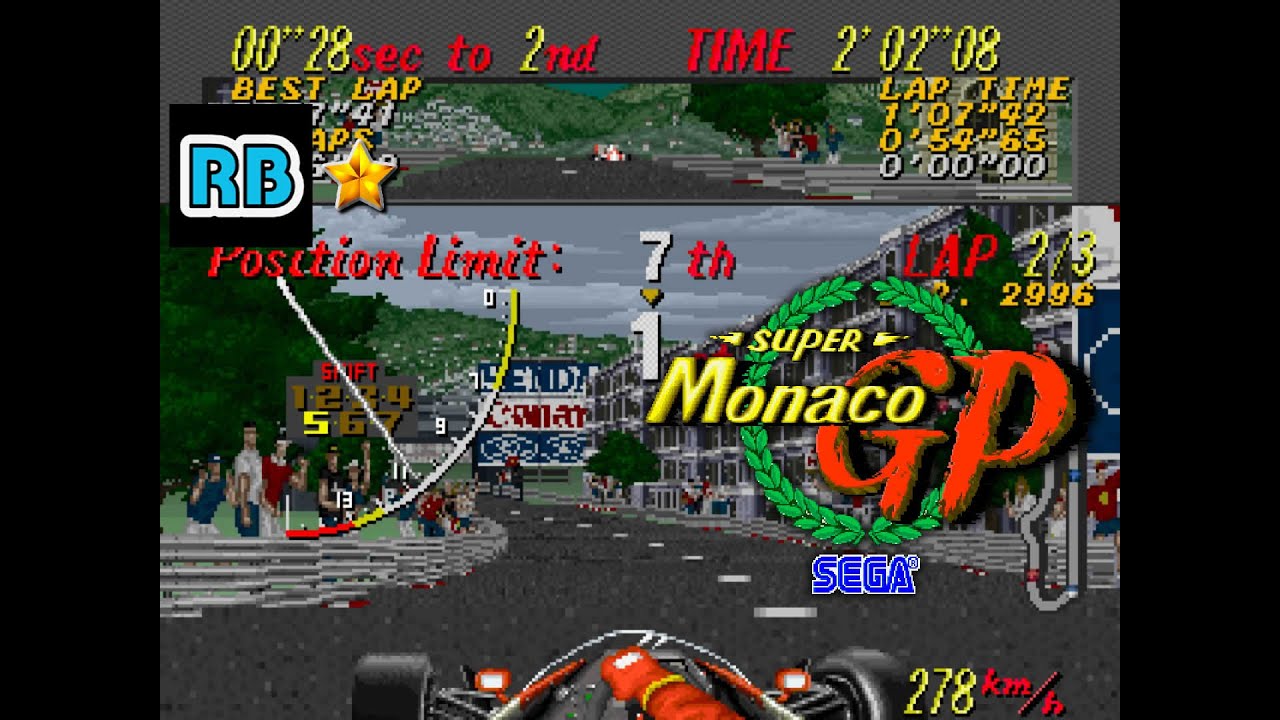 1989 [60fps] Super Monaco GP DP4700 7S ALL