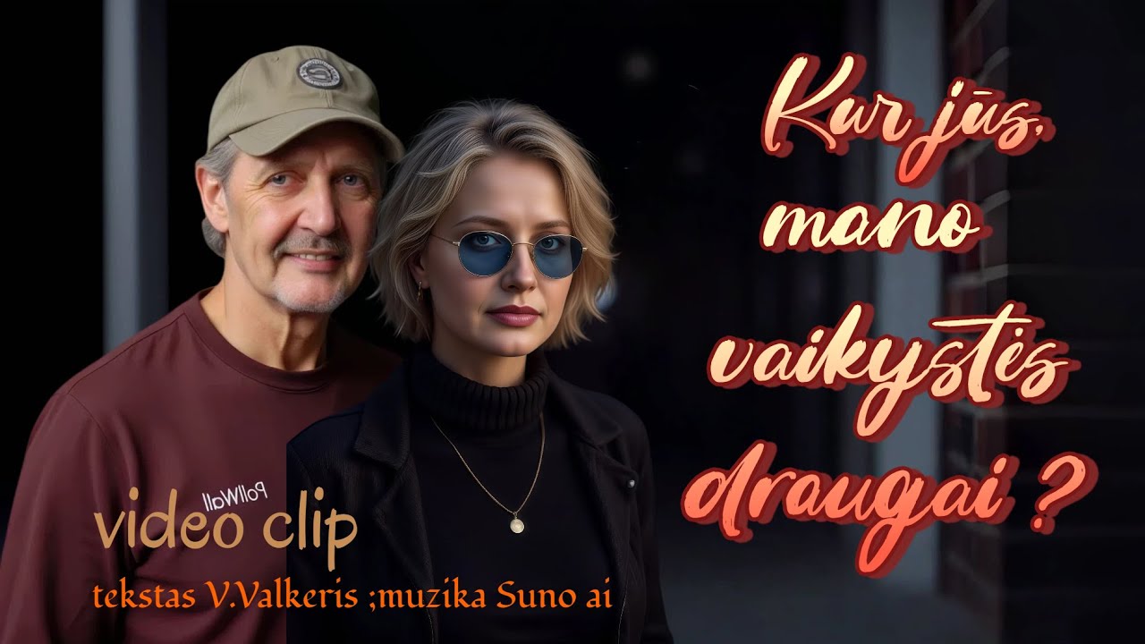 „Kur jūs mano kiemo draugai..?“. Senatvė...nostalgija.. Tekstas mano..,muzika:Suno ai...