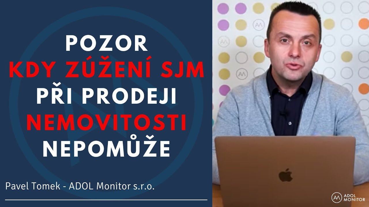 Kdy zúžení SJM při prodeji nemovitosti nepomůže