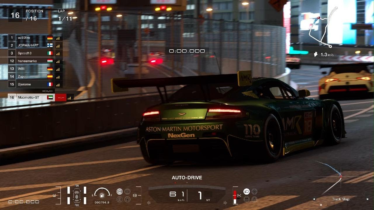 Gran Turismo 7 - Daily Race C - Tokyo Expressway (South) CounterClockwise - Vantage GT3 '12