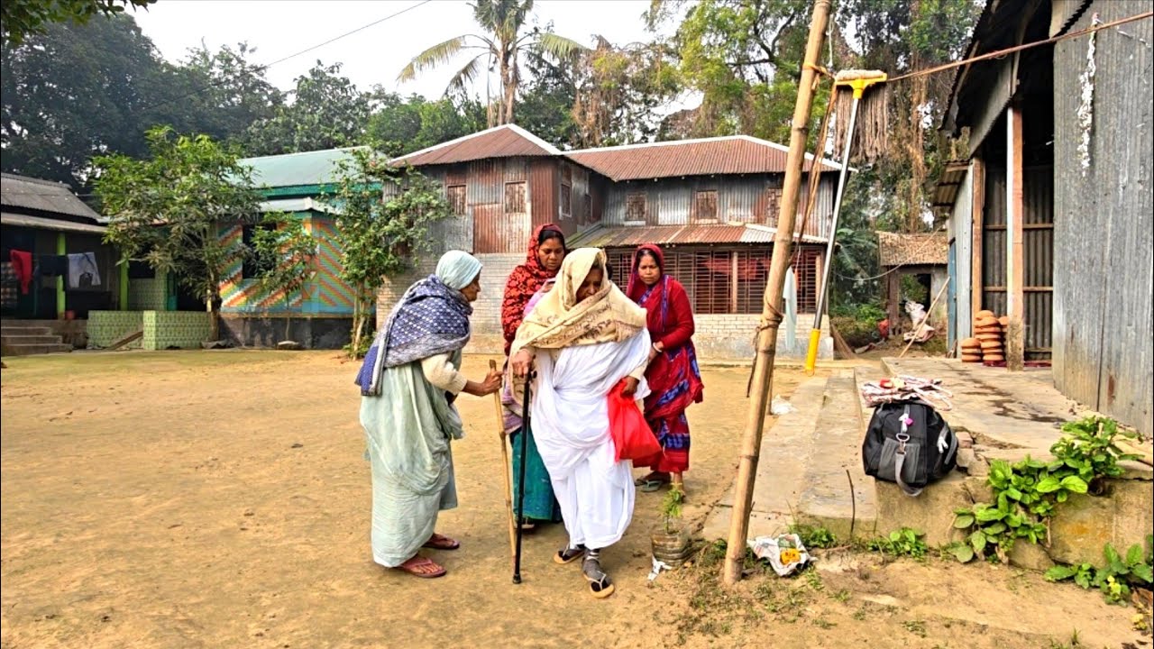 আজ সুমিত্রা দিদি ও মাইমা বিদায় বেলার আগের মুহূর্ত, village vloger 