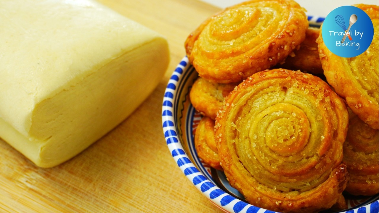 How to make puff pastry from scratch (without yeast or eggs)
