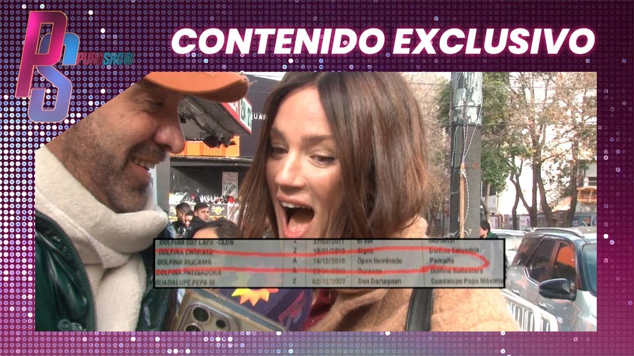 La reacción de Paula Chaves al descubrir que María Vázquez nombró a sus yeguas 