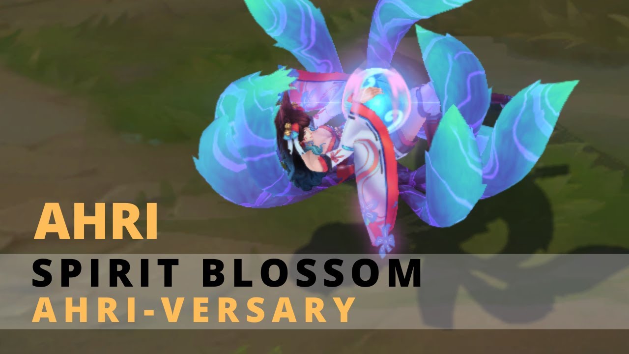 Spirit Blossom Ahri Ahri-Versary Chroma - essence emporium 2022