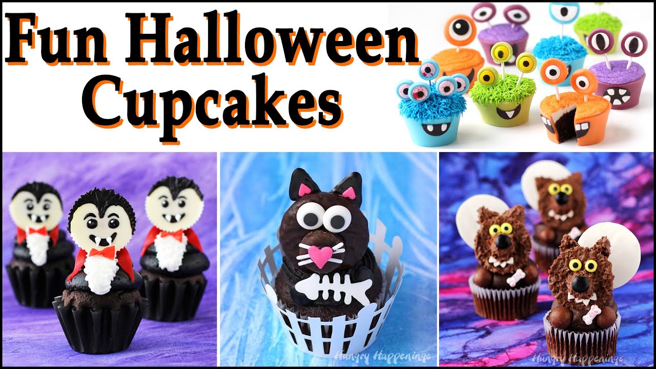 Halloween Baking Ideas: Cupcakes That Will Spookify Your Party 🎃 ☠️ 🍬 🏚️ 👻 👺 💀