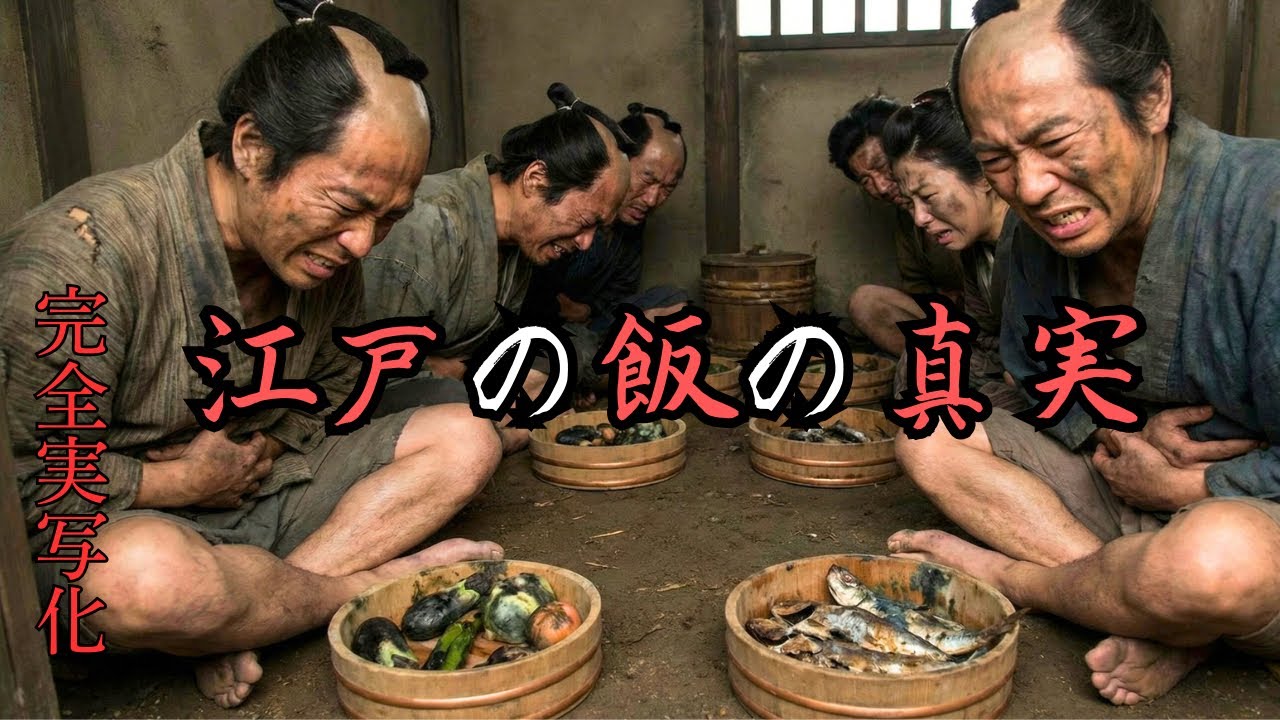 【AI完全再現】江戸庶民の食事は現代人に耐えられる？