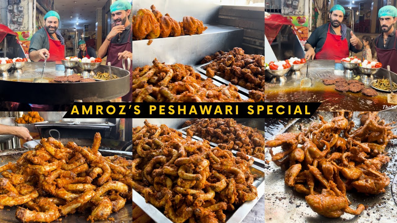 Ultimate Collection of Best Desi Street Foods | Viral Peshawari Delights at Amroz | Must-Try Flavors