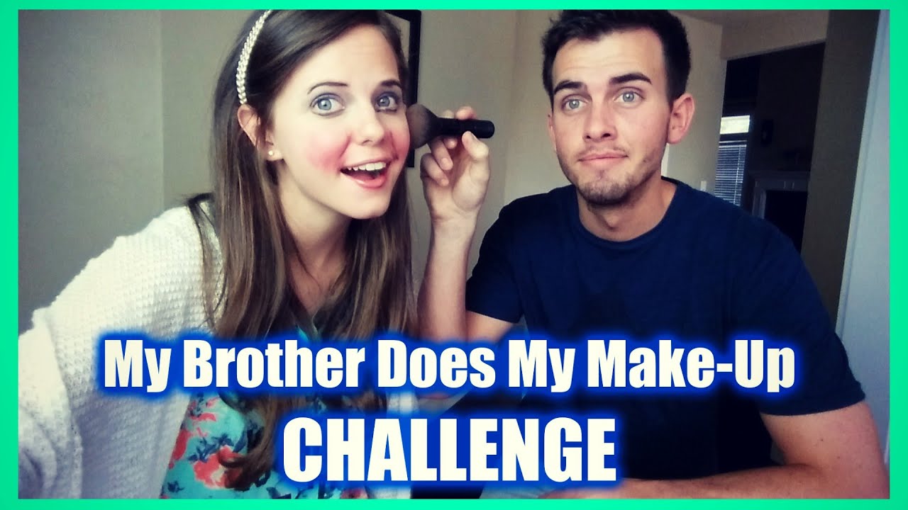 My Brother Does My Make-Up | Tiffany ❤ | Vlog