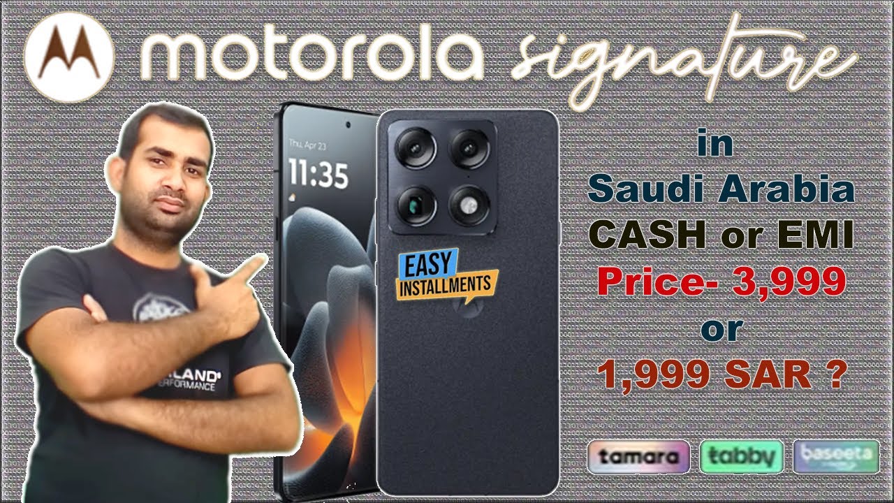 New Motorola Signature   First Time in Saudi Arabia ! 1,999 SAR