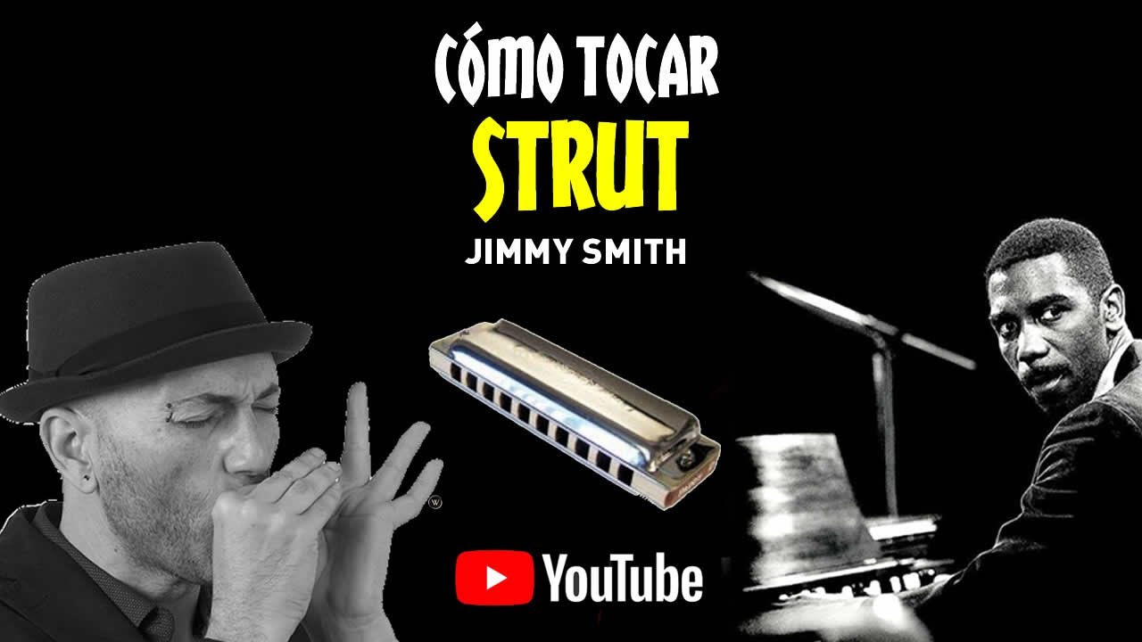 Cómo tocar Strut   con armónica en C