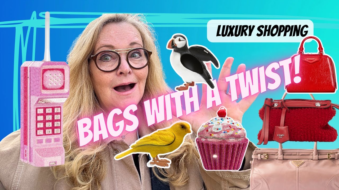 HOT 🔥LUXURY Designer Handbags - LONDON shopping ft. FENDI, Judith Lieber, JW Anderson, PRADA etc