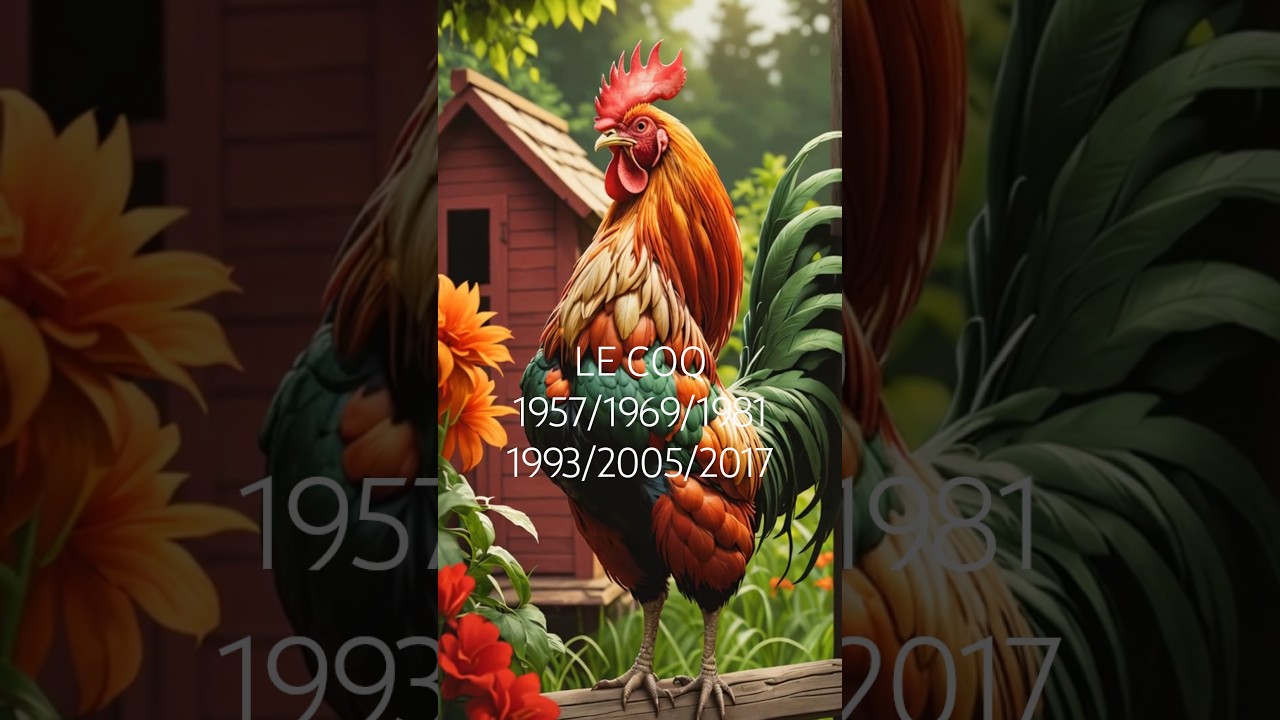 Astrologie Chinoise : Le Coq 1957/1969/1981/1993/2005/2017 #astrology #china #spirituality #message