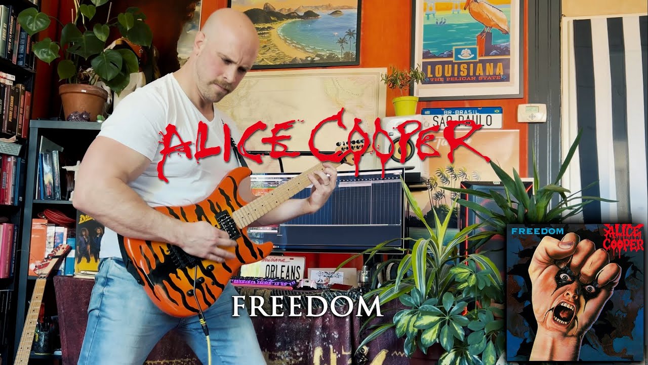 Freedom (Alice Cooper) - Kramer Guitars Pacer Vintage OB Tiger