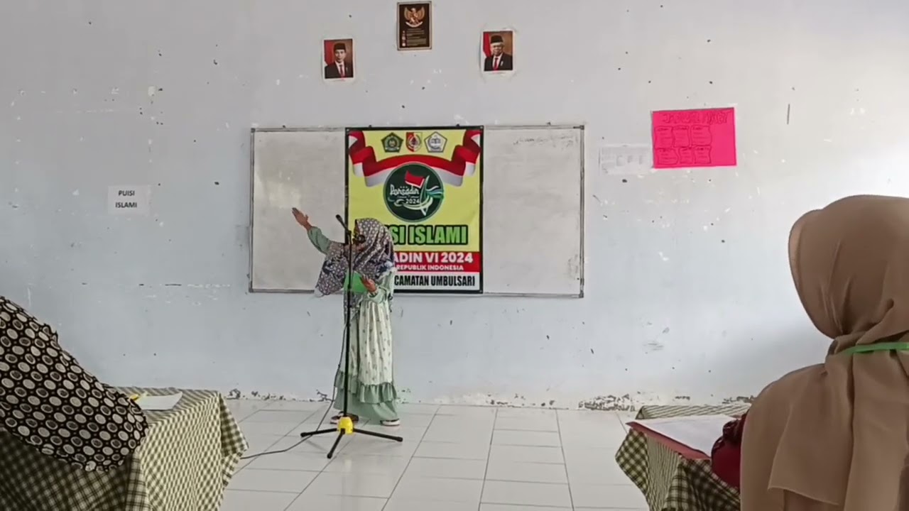 JUARA 1 LOMBA PUISI ISLAMI PORSADIN V TINGKAT KECAMATAN
