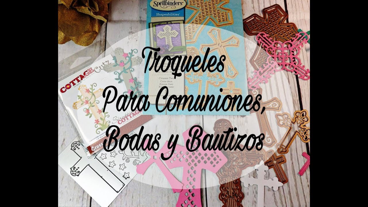 Troqueles para Comuniones, Bodas y Bautizos