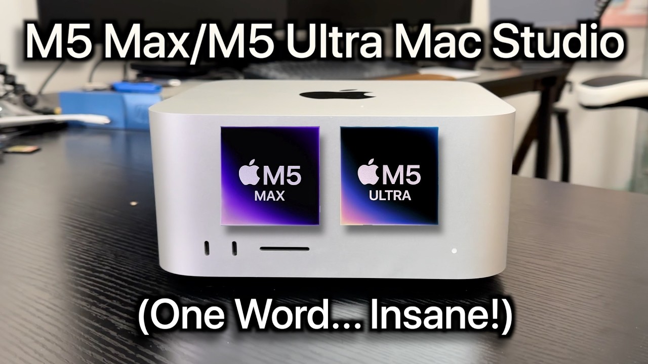 Mac Studio с M5 Max и Ultra (Одним словом&hellip; Безумие!)
